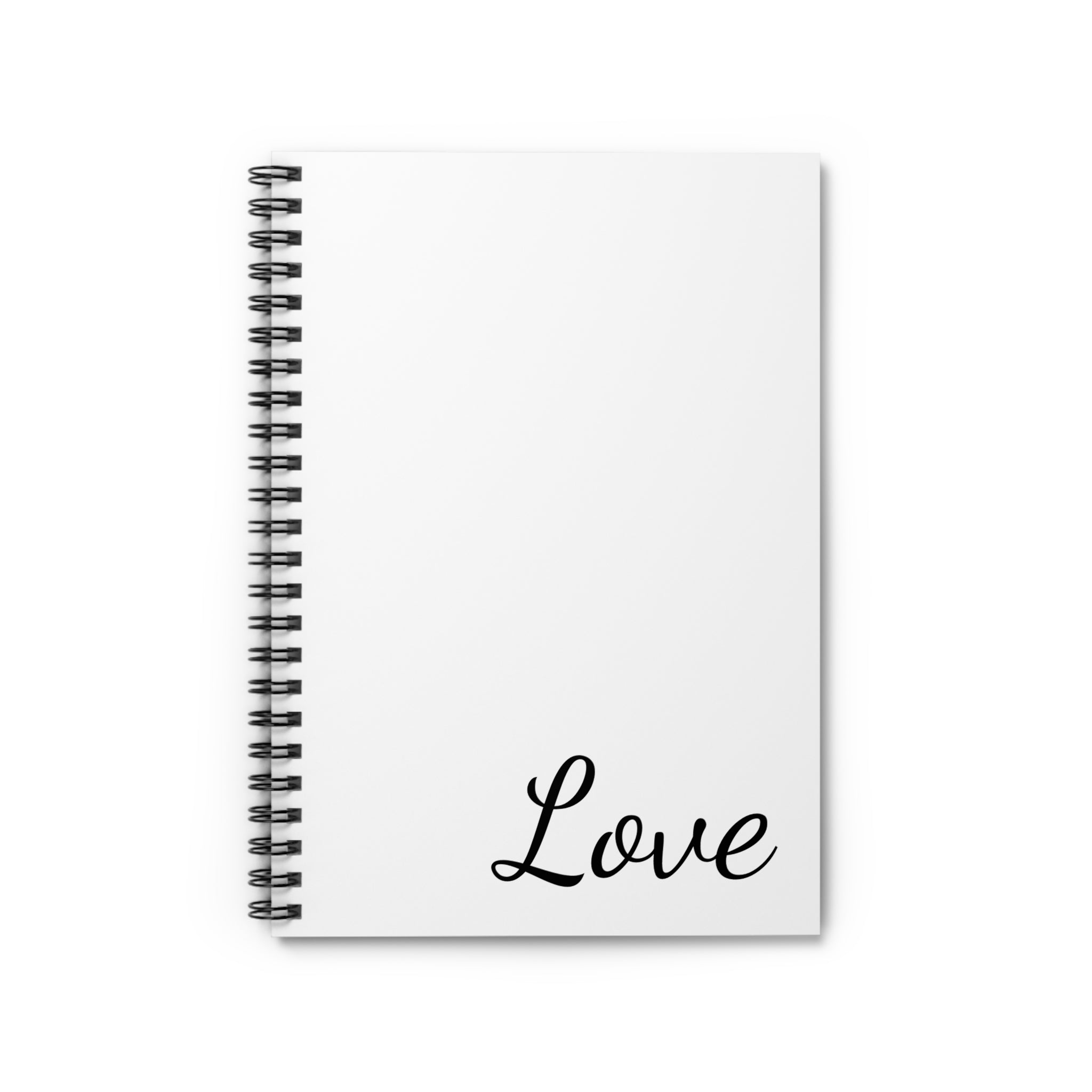 Love Spiral Notebook