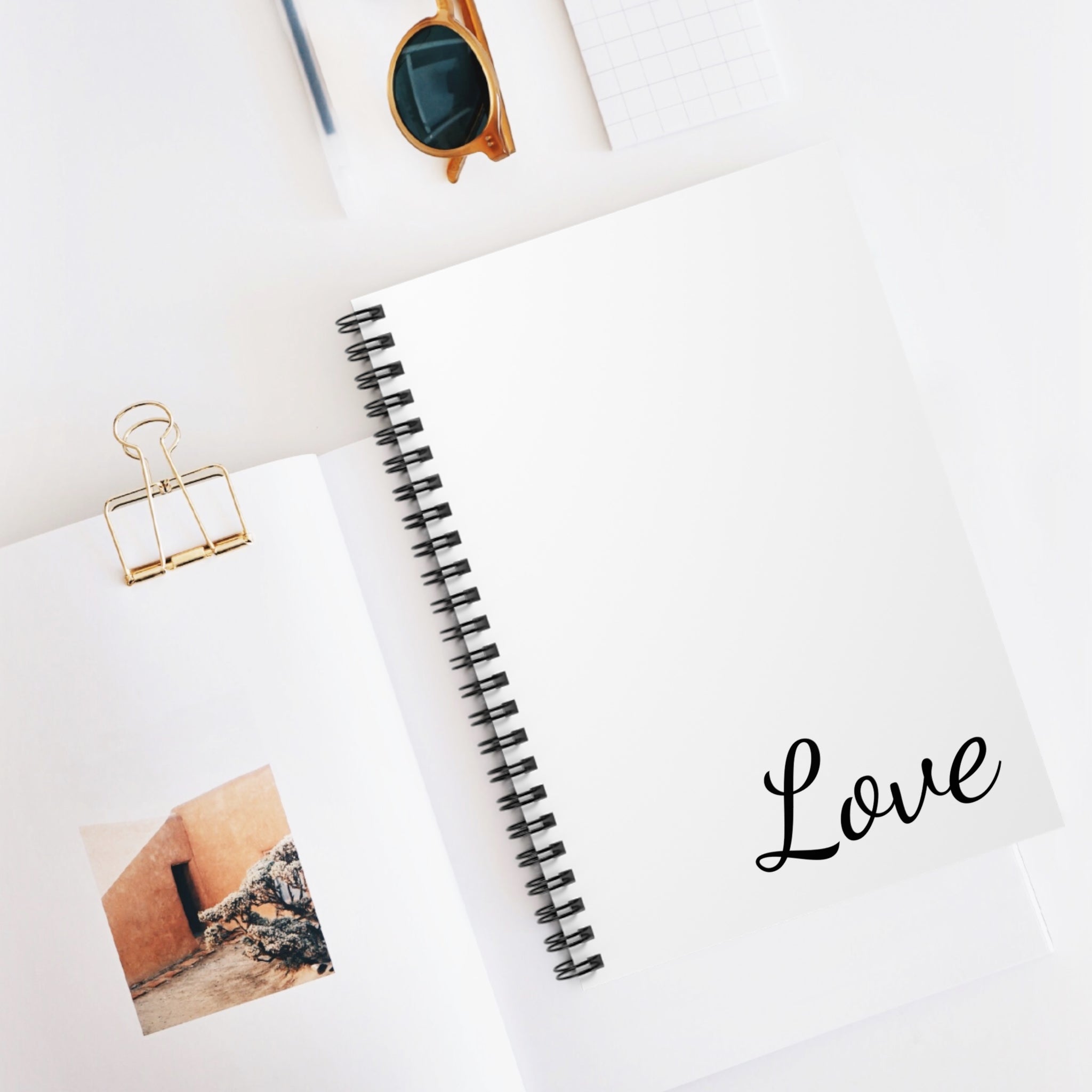 Love Spiral Notebook