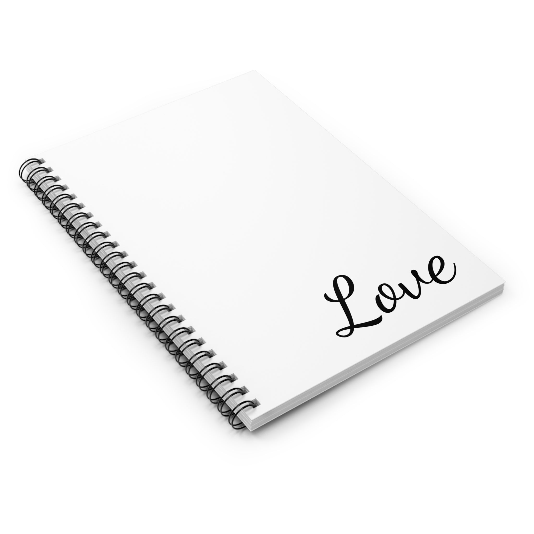 Love Spiral Notebook
