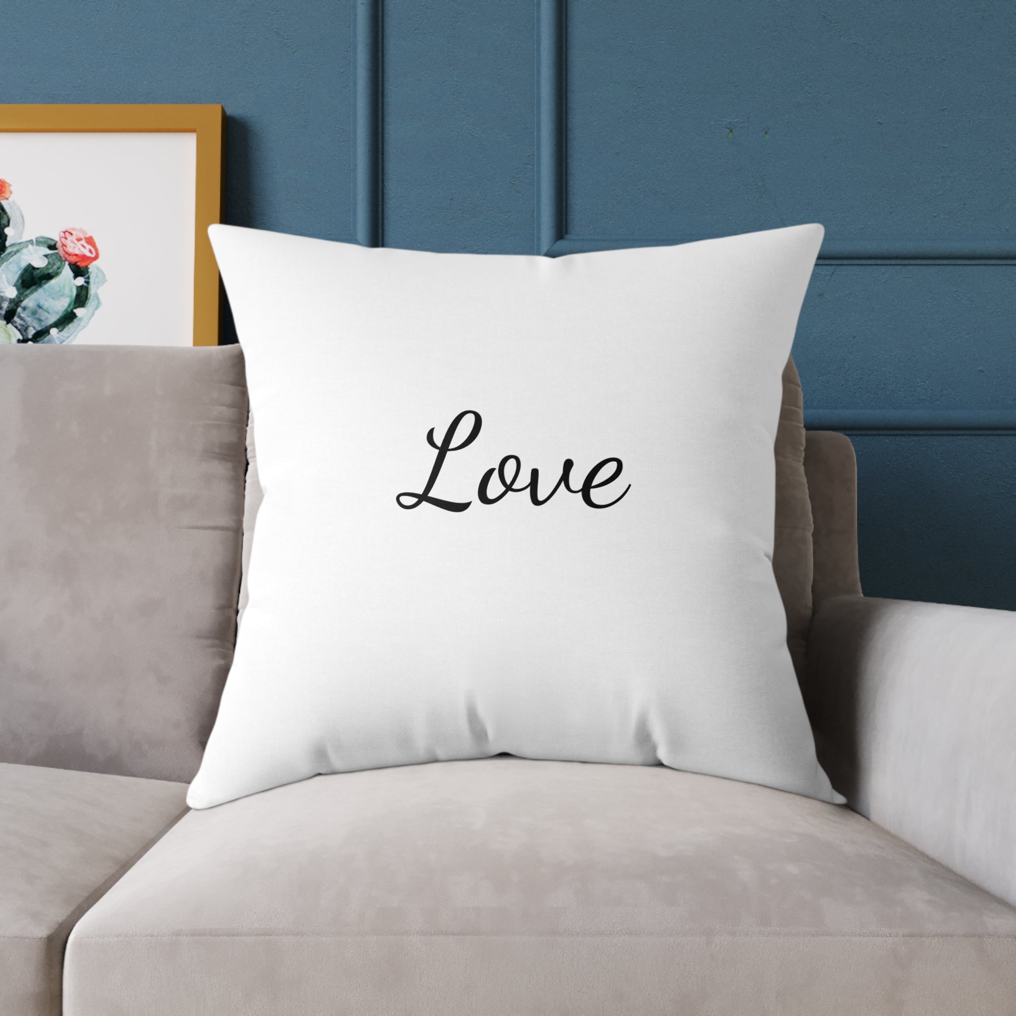 Love Square Pillow