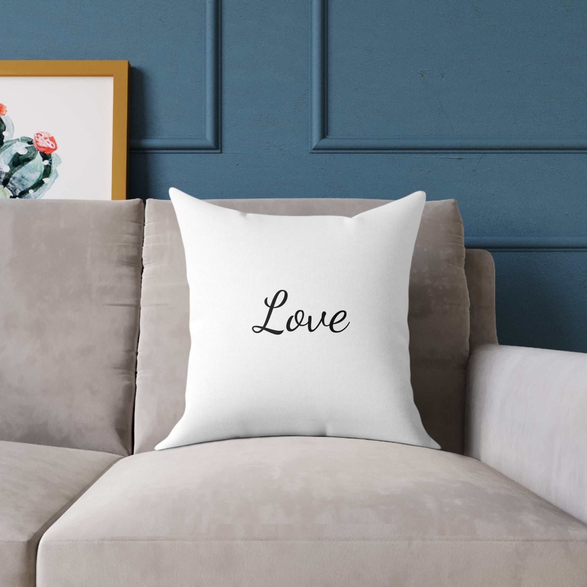 Love Square Pillow