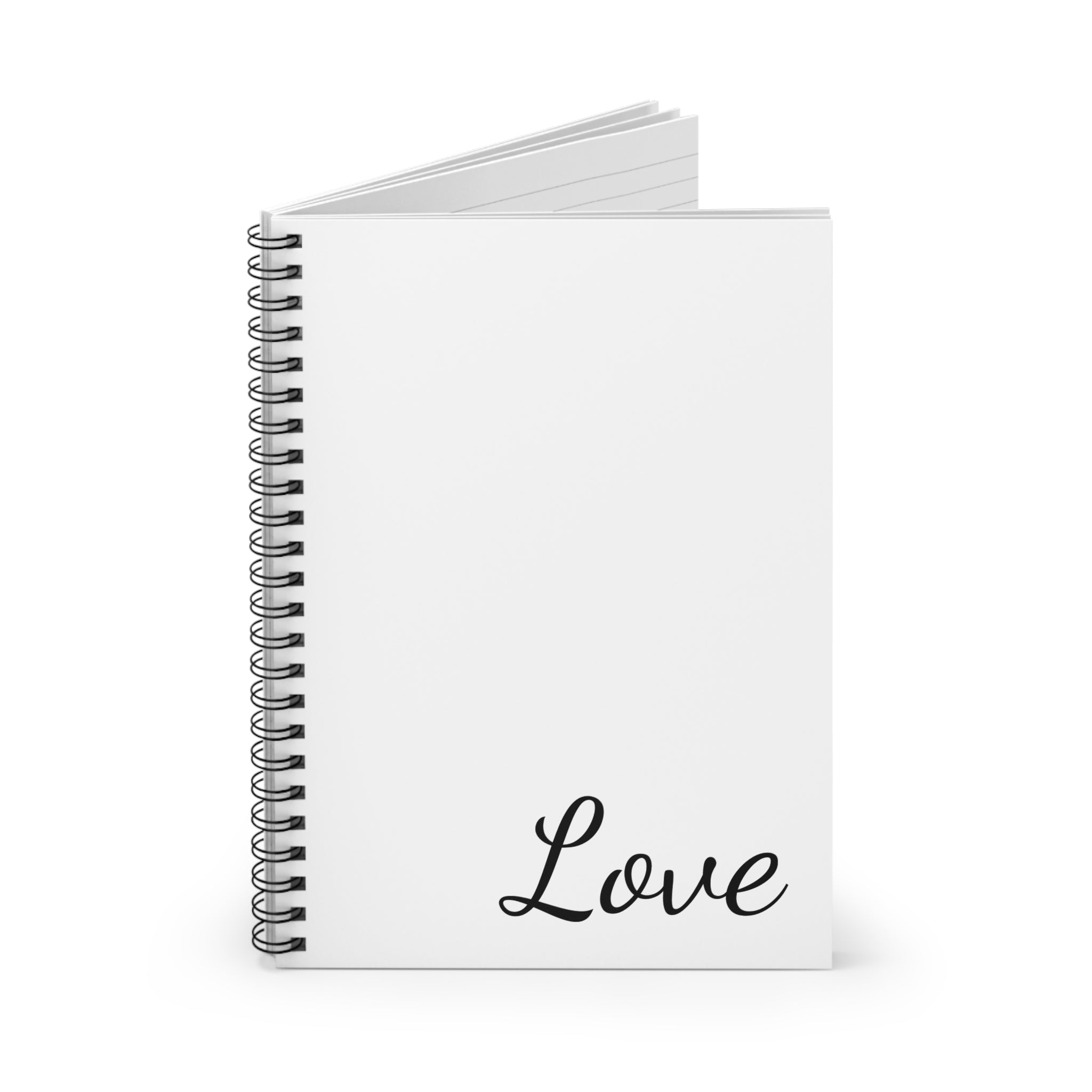 Love Spiral Notebook