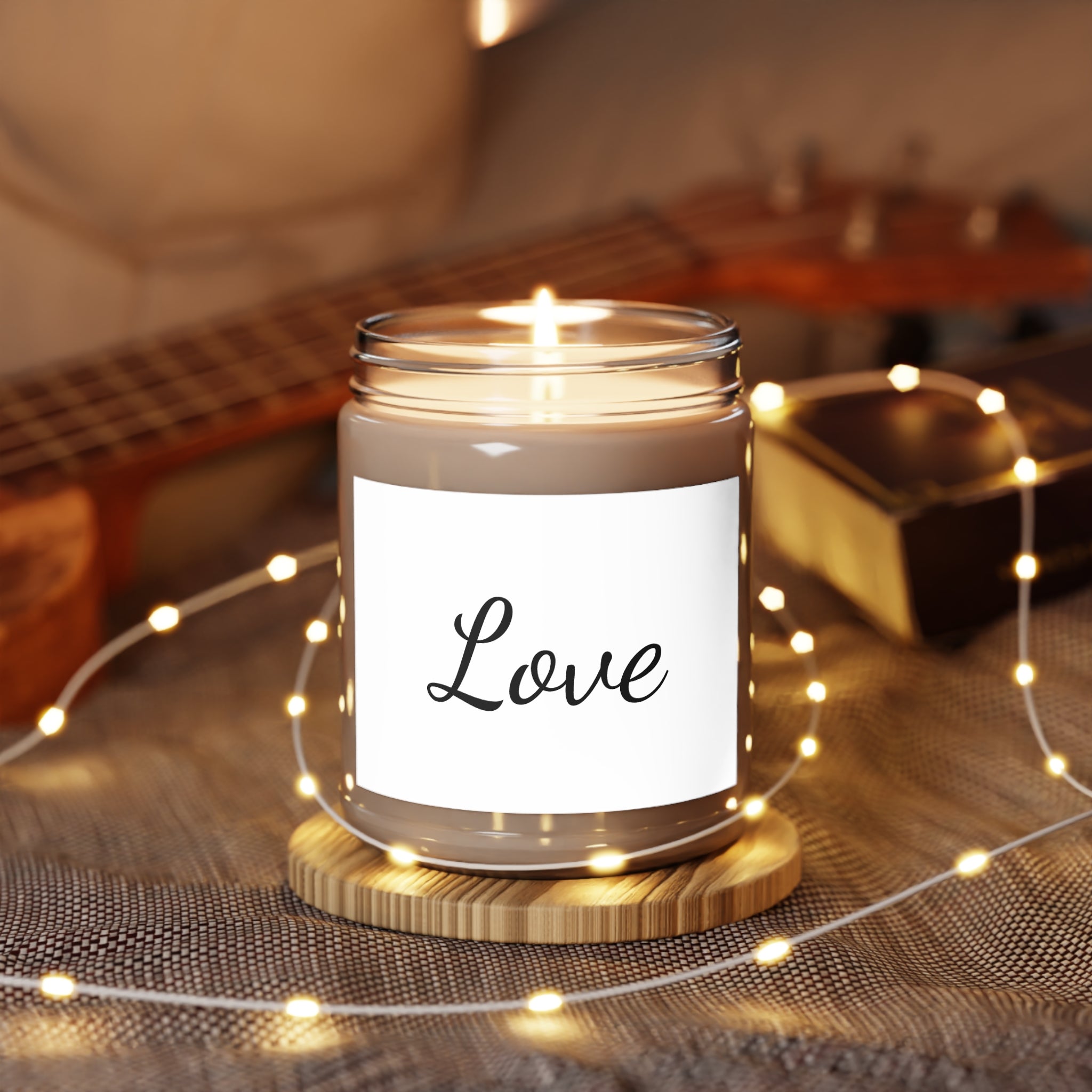 Elegant Scented Soy Candle