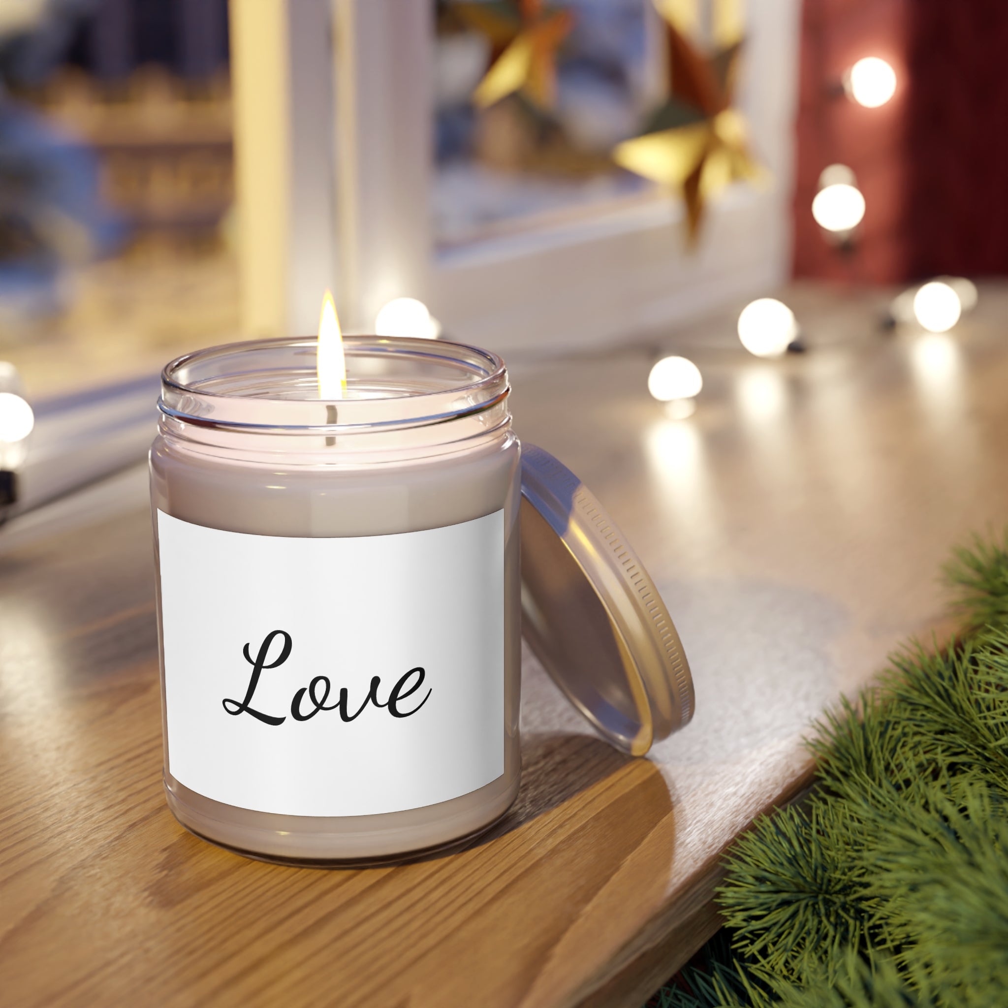 Elegant Scented Soy Candle