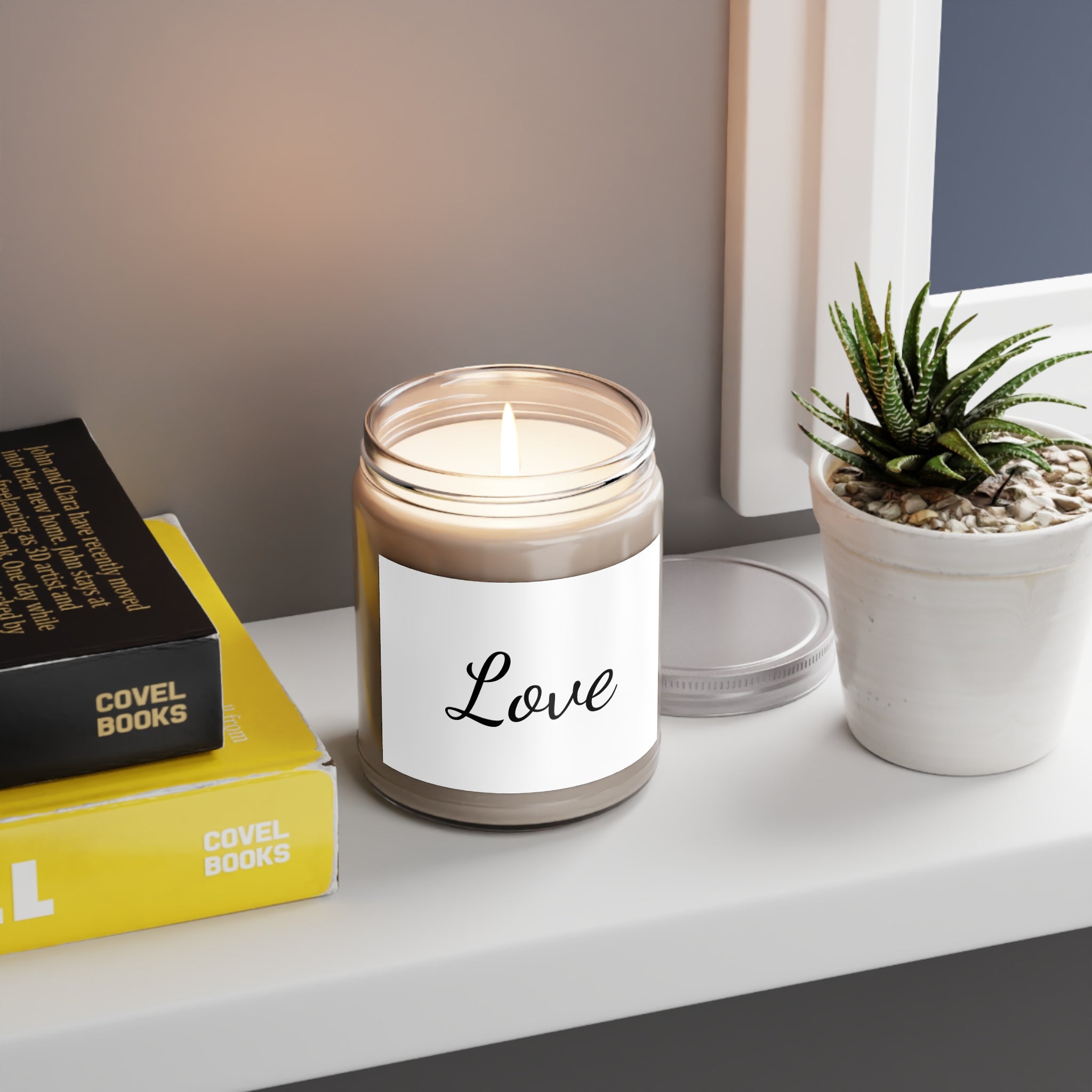 Elegant Scented Soy Candle