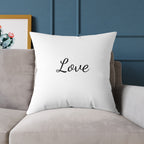 Love Square Pillow